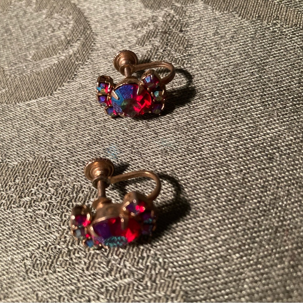 Vintage Screw On Earrings